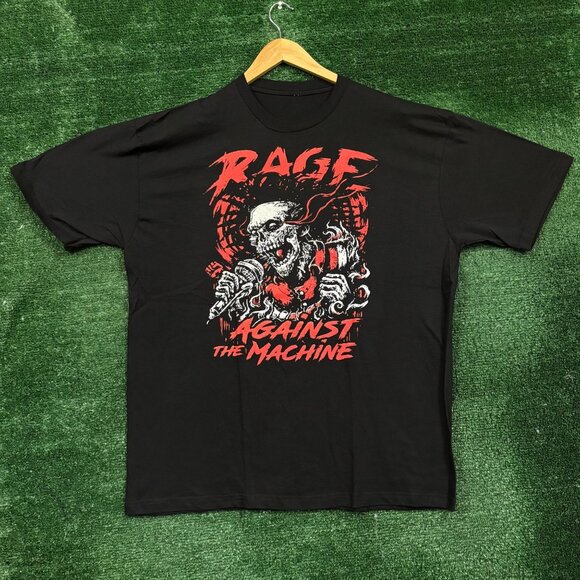 Rage Against the Machine Skeleton T-shirt size 2xl - Picture 1 of 4